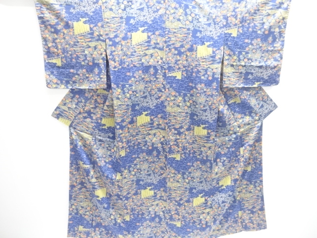 JAPANESE KIMONO / KOMON / FLOWER & PLANT 